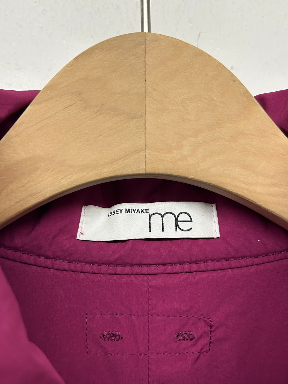 me ISSEY MIYAKE Magenta Long Coat 상품이미지5