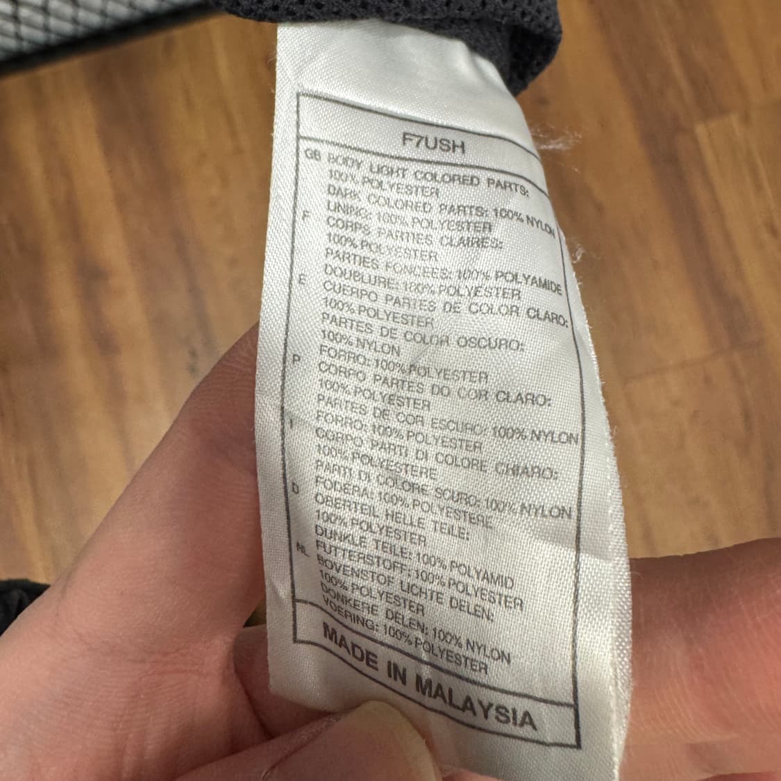 90s 나이키 올드스쿨 바람막이 후면 빅 스우시 포인트 레드 블랙 상품이미지9