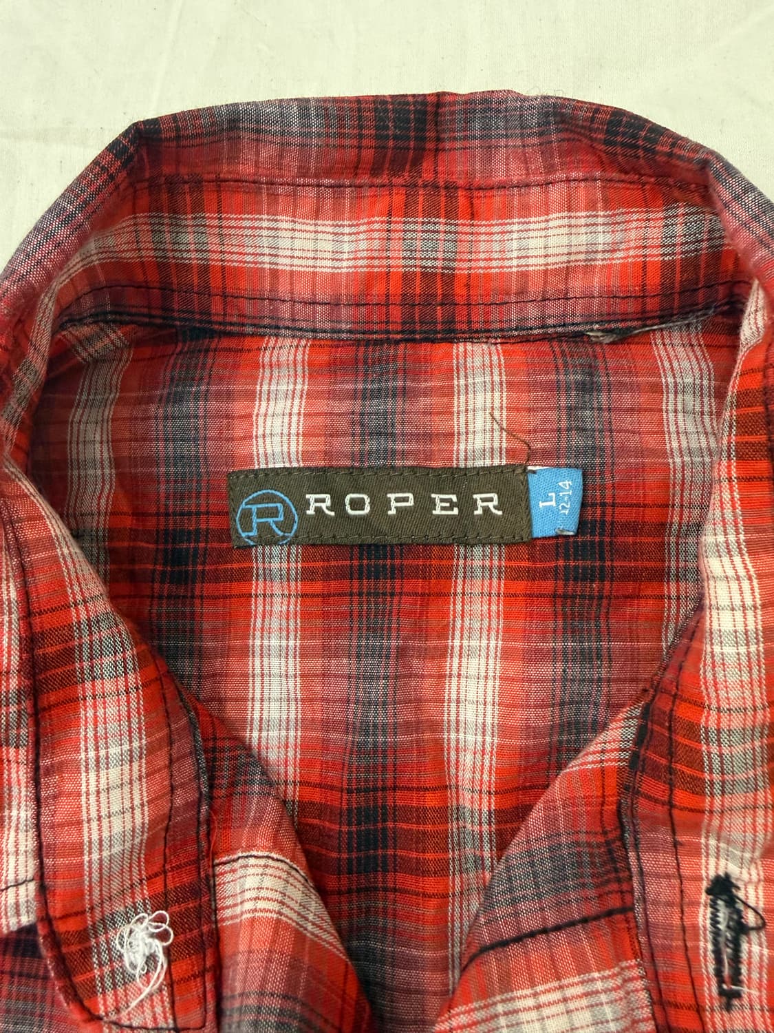 ROPER 웨스턴 체크 셔츠 상품이미지3