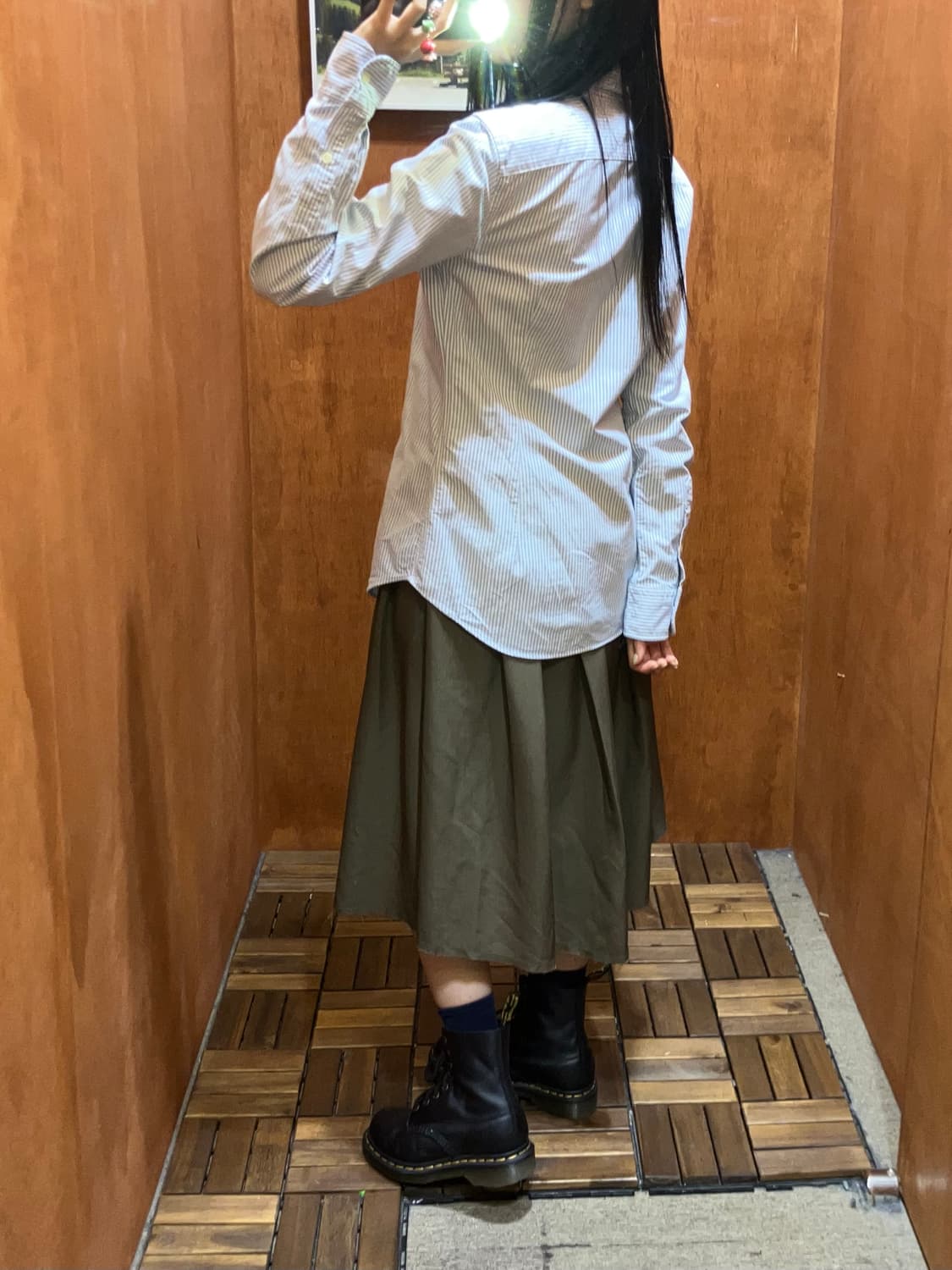 (S) POLO 폴로 랄프로렌 스트라이프 셔츠 커스텀핏 상품이미지4