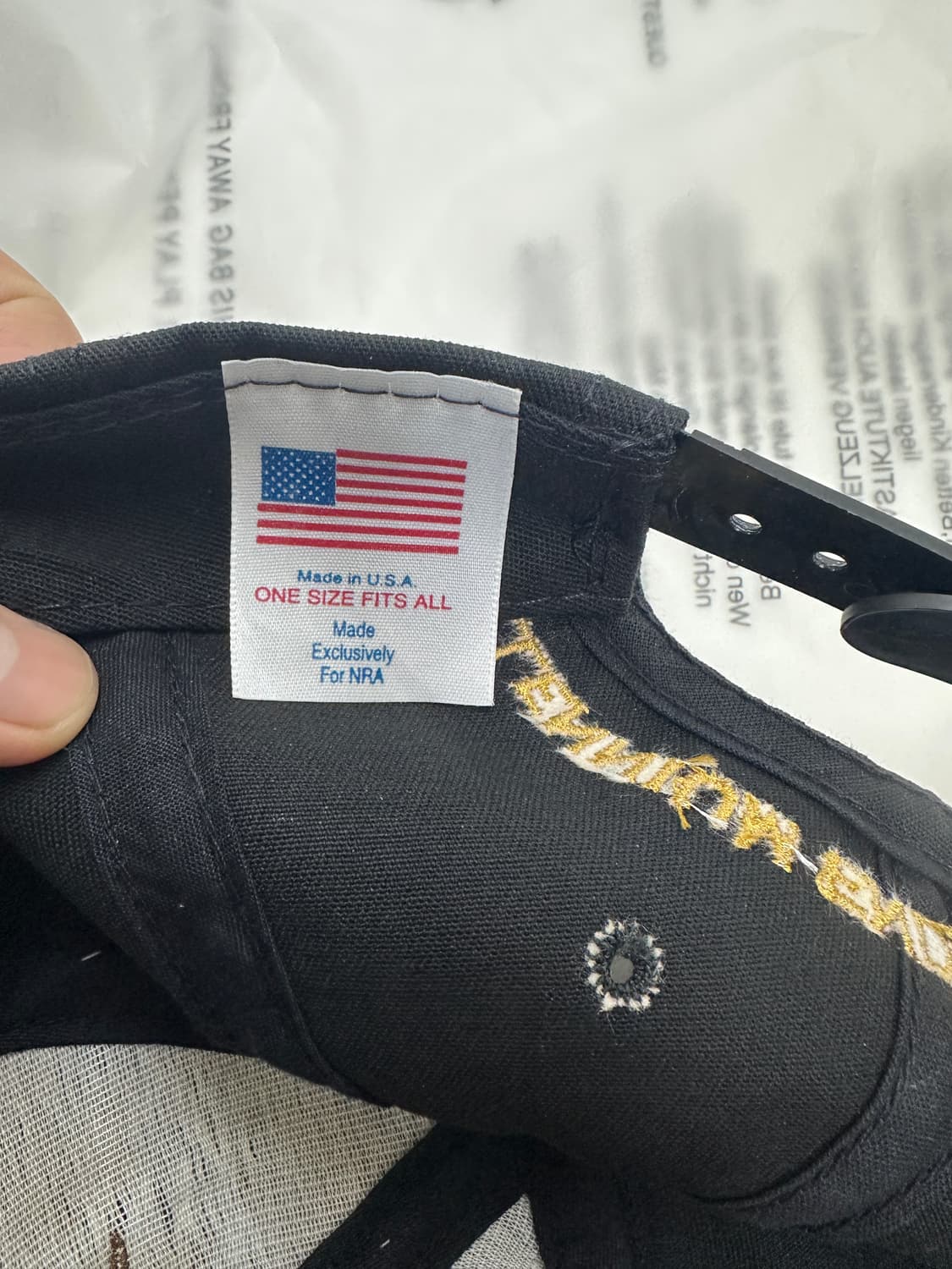 US NRA 모자. 상품이미지5