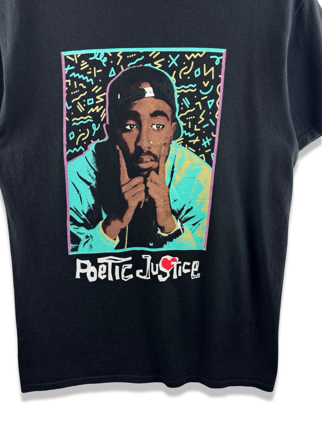 Poetic Justice 투팍 그래픽 티셔츠3627 상품이미지4