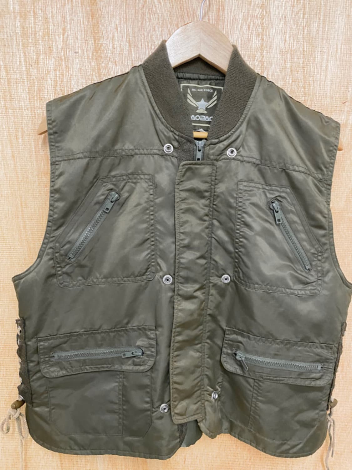 VTG lace-up tactical vest 상품이미지6