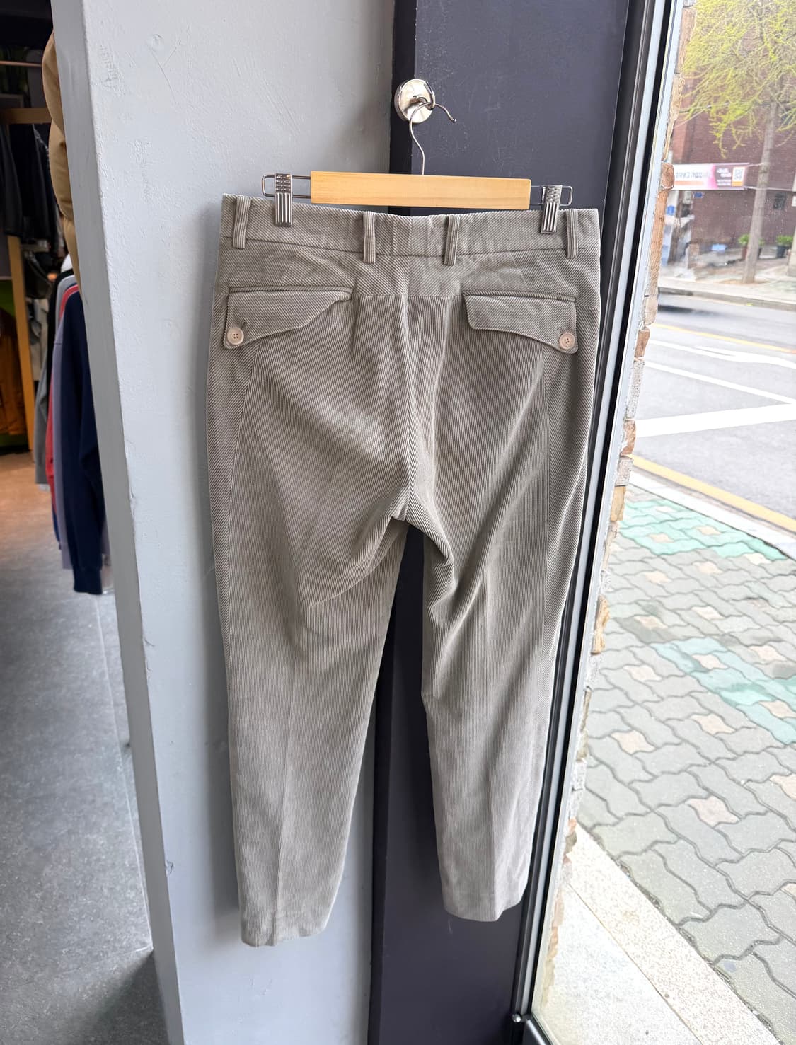 30~31/ 우영미 코듀로이 원턱 팬츠 상품이미지6