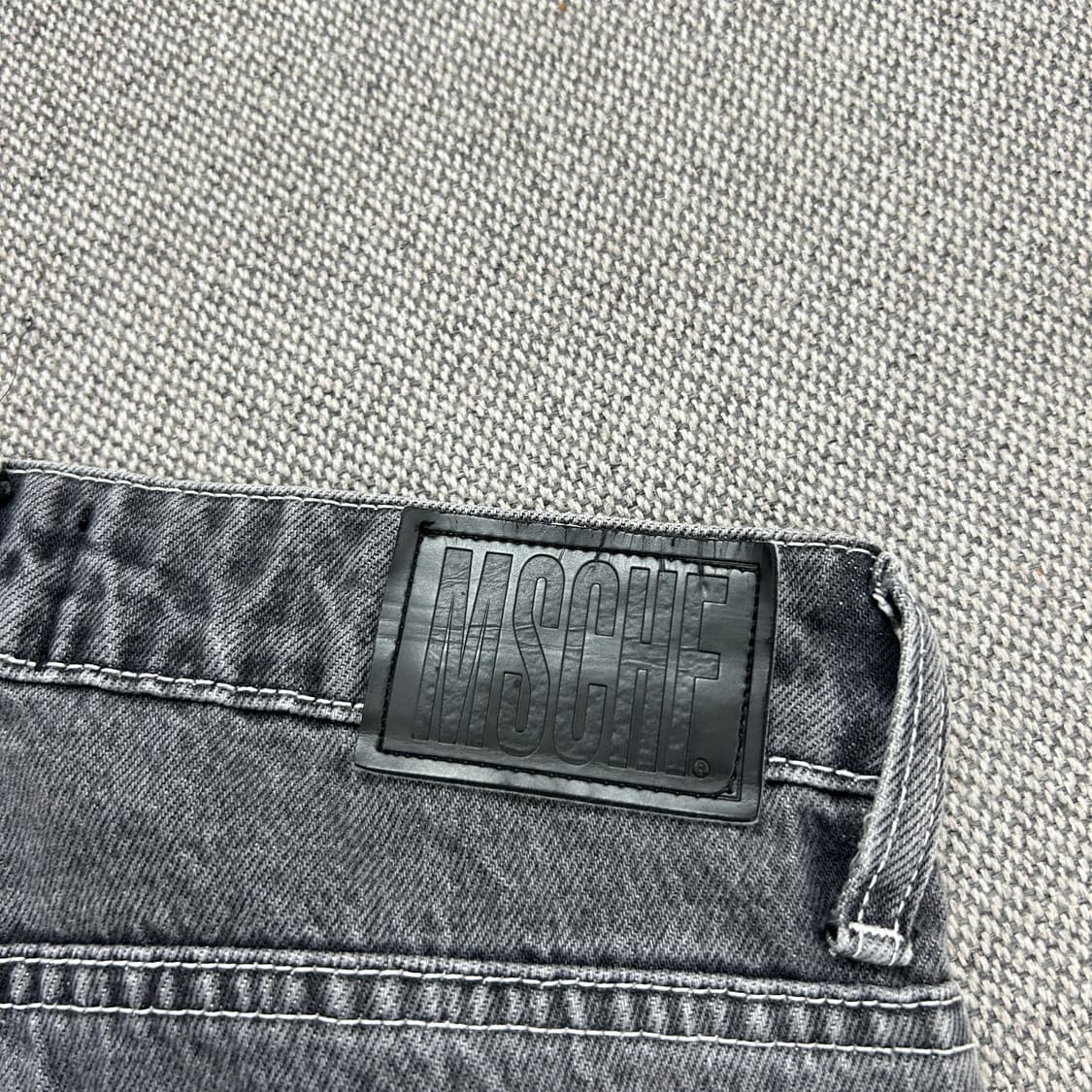 미스치프 그레이 흑청 데님팬츠(M) 상품이미지7