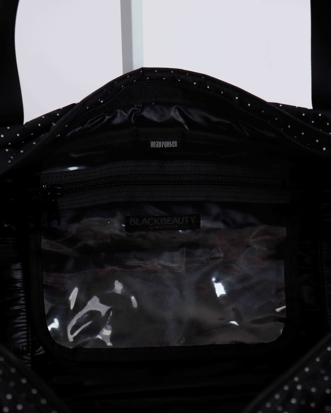[HEADPORTER] 블랙뷰티 도트라이닝 보스턴백 상품이미지7