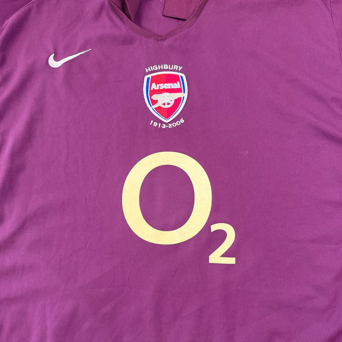 05-06 아스날 홈 하이버리 베르캄프 유니폼 상품이미지6