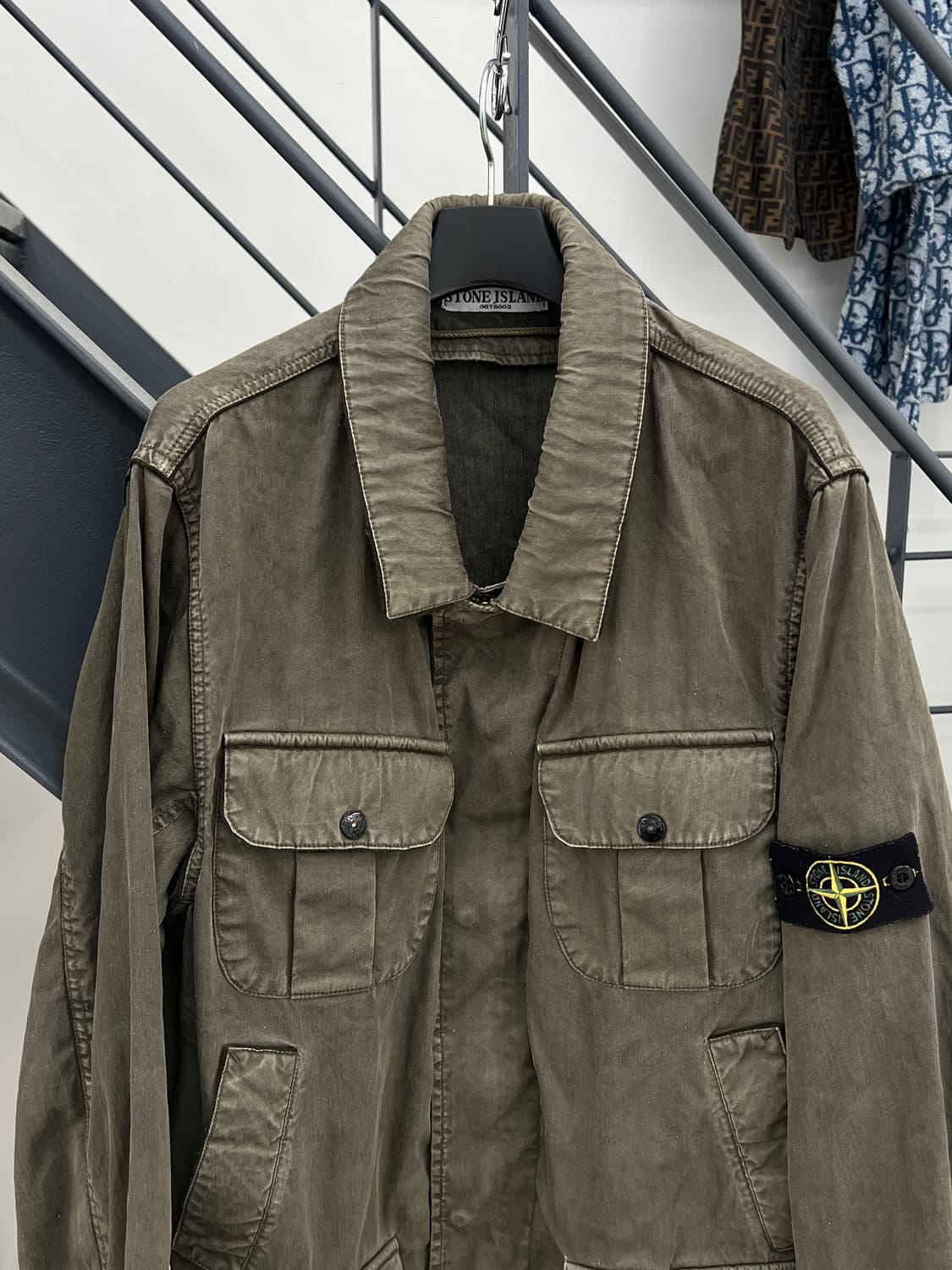 스톤아일랜드 06A/W 린넨 필드 자켓 상품이미지2