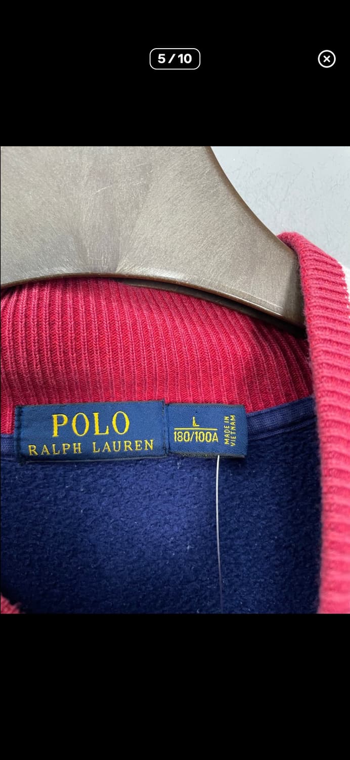 폴로랄프로렌 P로고 바시티 자켓  A3582 상품이미지4