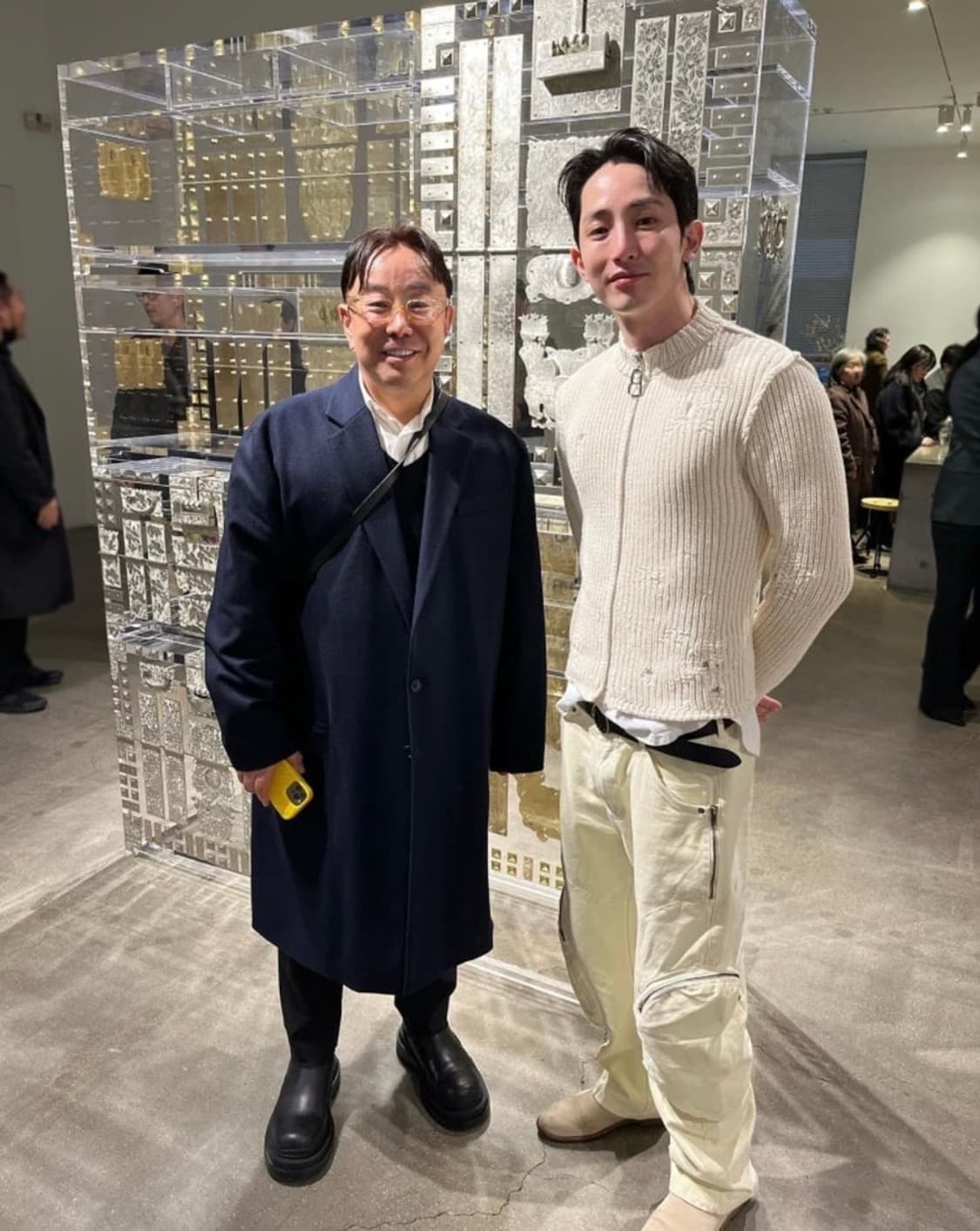 엔타이어스튜디오 지퍼 카고팬츠 xs 이수혁 착용제품 상품이미지1