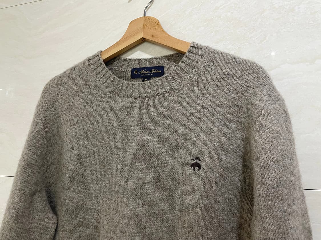 브룩스브라더스 / 셔틀랜드 울 스웨터, 남성니트 / M(100) 상품이미지3