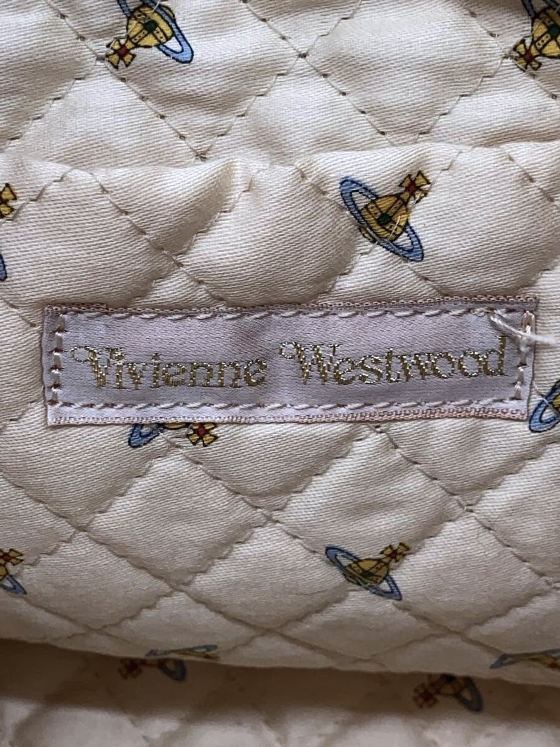 비비안 웨스트우드 핸드백 코튼 상품이미지5