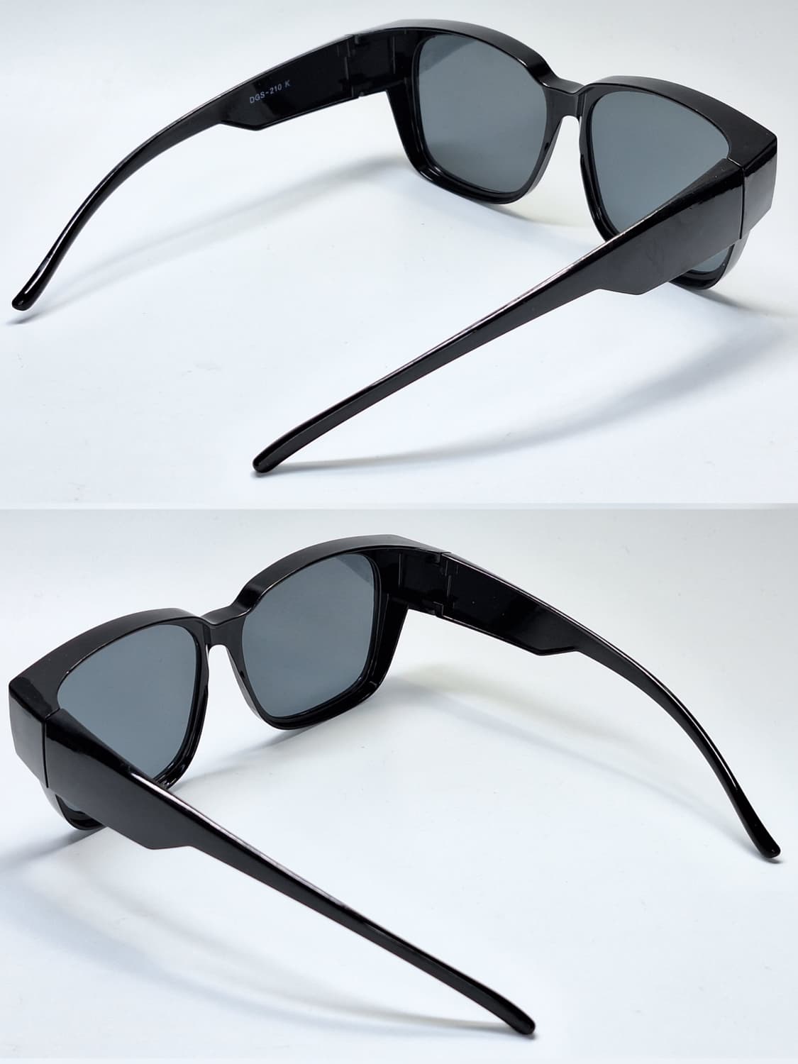 00s 일본 빈티지/빅사이즈 블랙 선글라스 DGS-210 K/레트로 상품이미지7