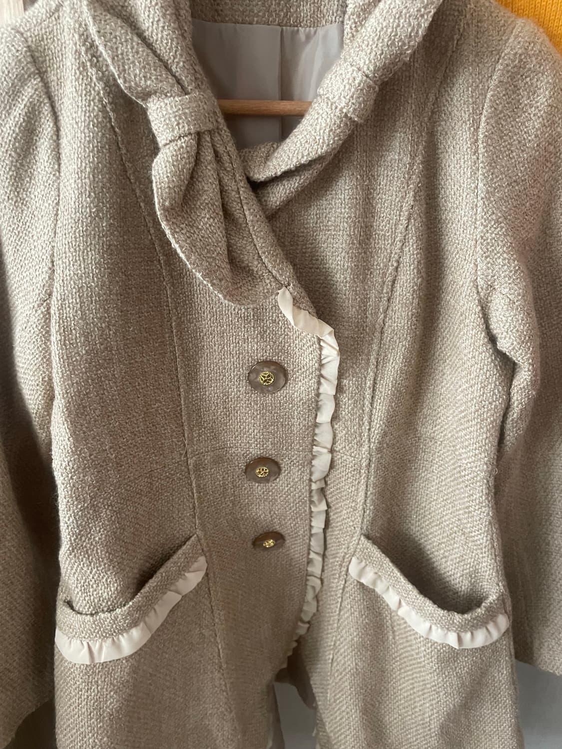 모리걸 빈티지 엑시즈팜 리본 레이스 코트🎀 상품이미지3