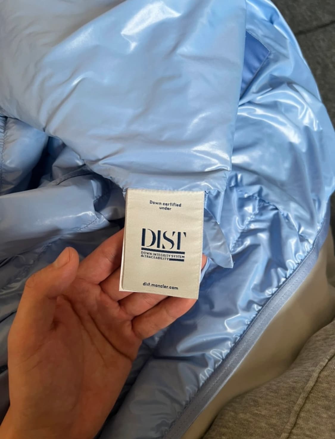 몽클레어 풀라오 경량패딩 스카이 상품이미지6