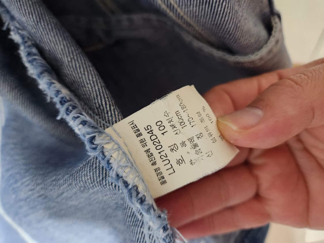 LEE 데님 청자켓 타입2 100 상품이미지5