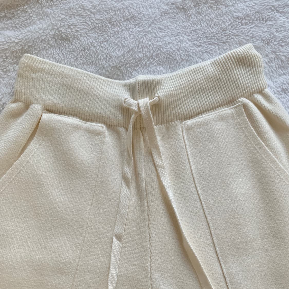 아웃포켓 세미 와이드 니트 팬츠 상품이미지2