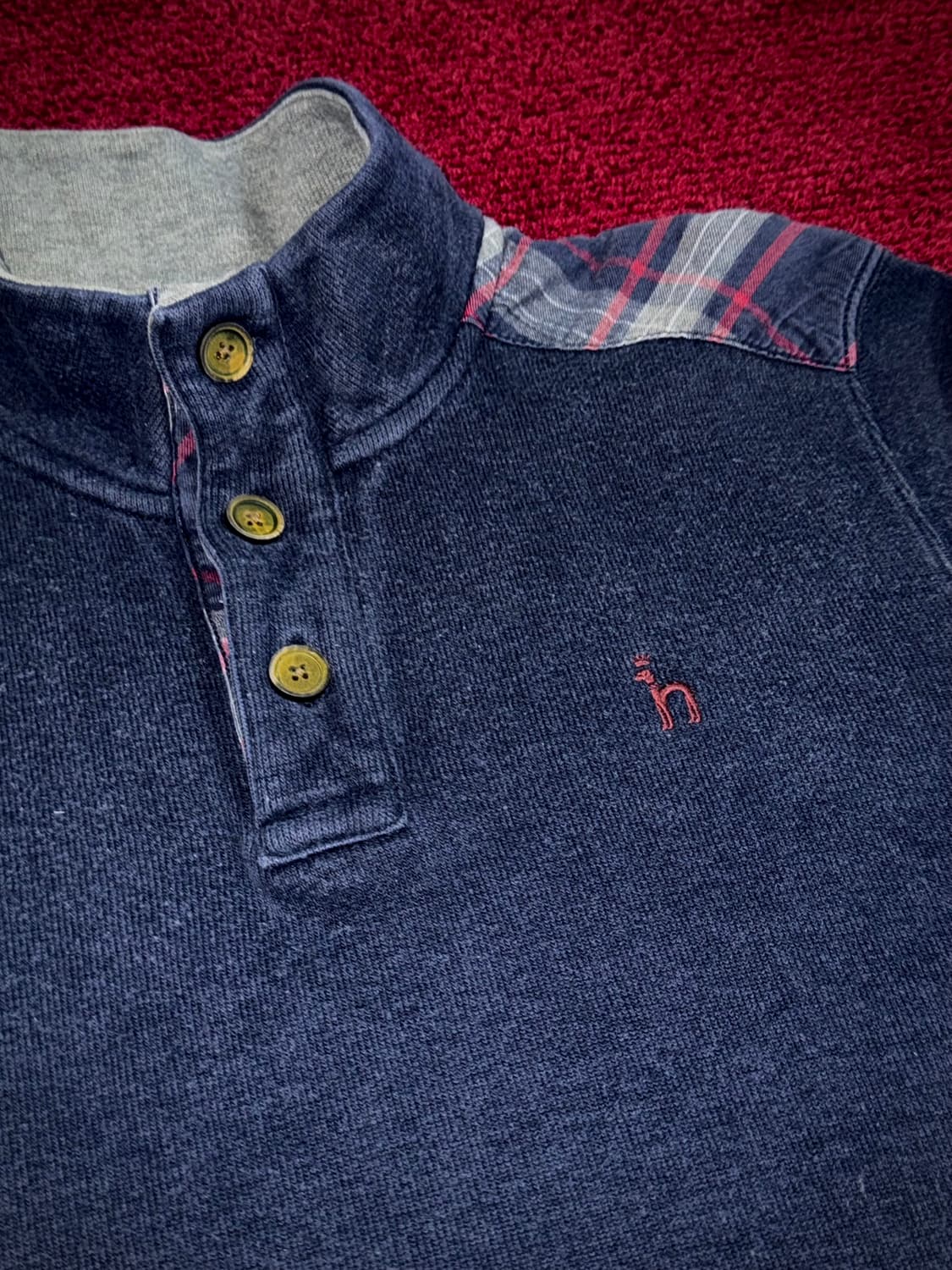 헤지스 네이비 스웨트셔츠 100 상품이미지3