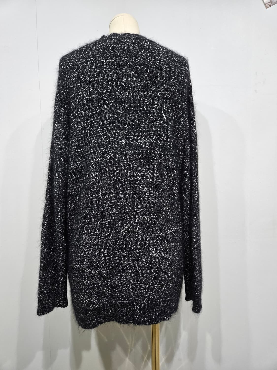 디올 블랙 믹스 컬러 롱 가디건 상품이미지2