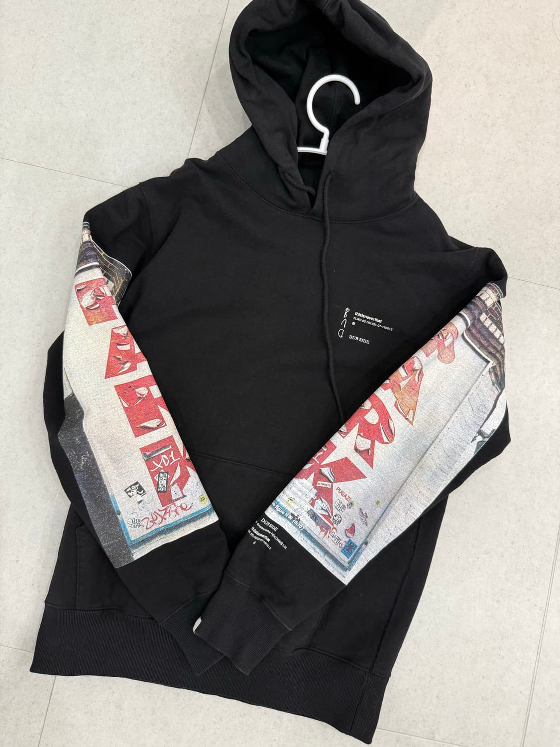 디스이즈네버댓 PARK PULLOVER BLACK 상품이미지1