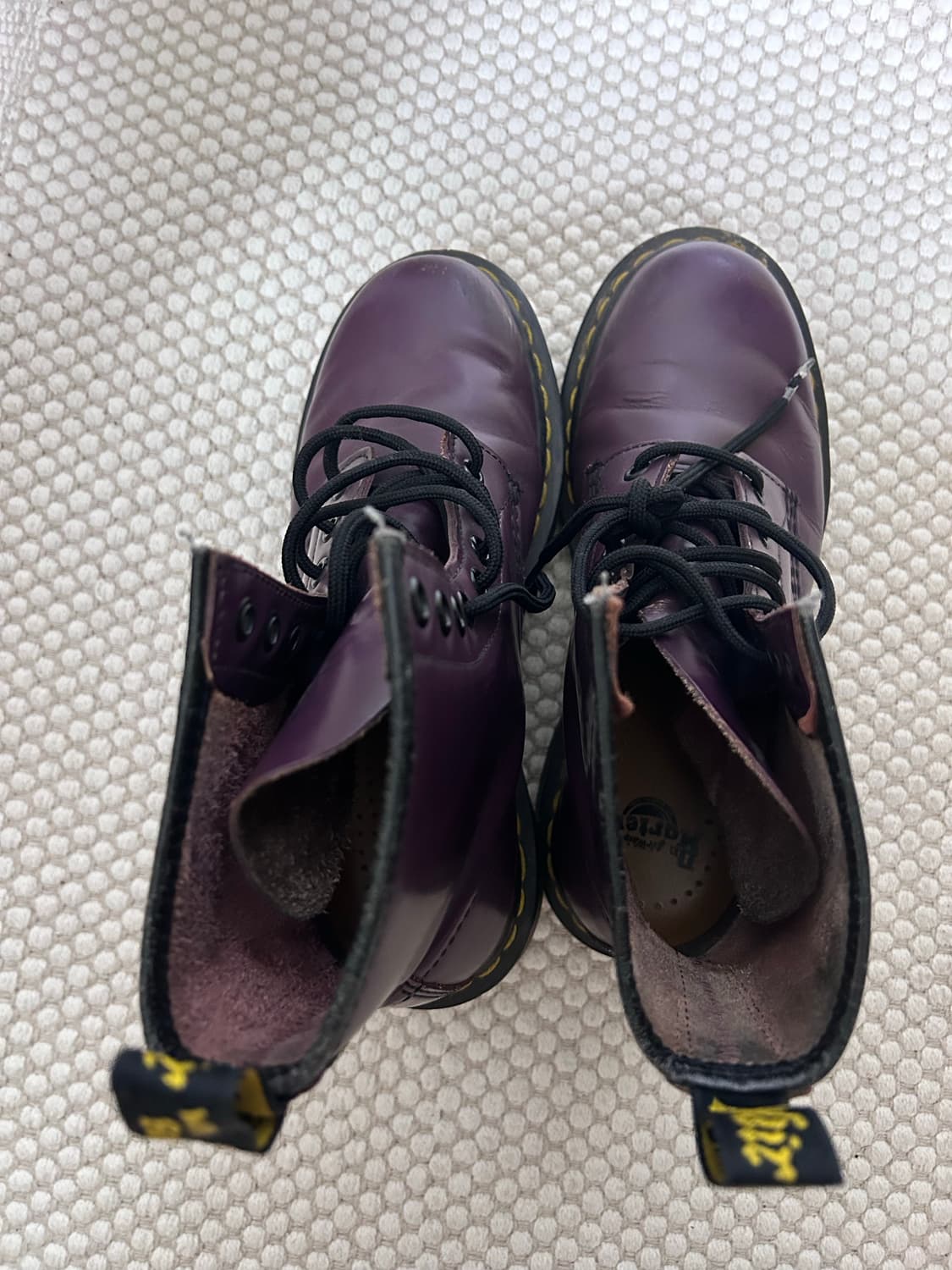 닥터마틴 1460 퍼플 8홀 워커 UK5 (240mm) 상품이미지3
