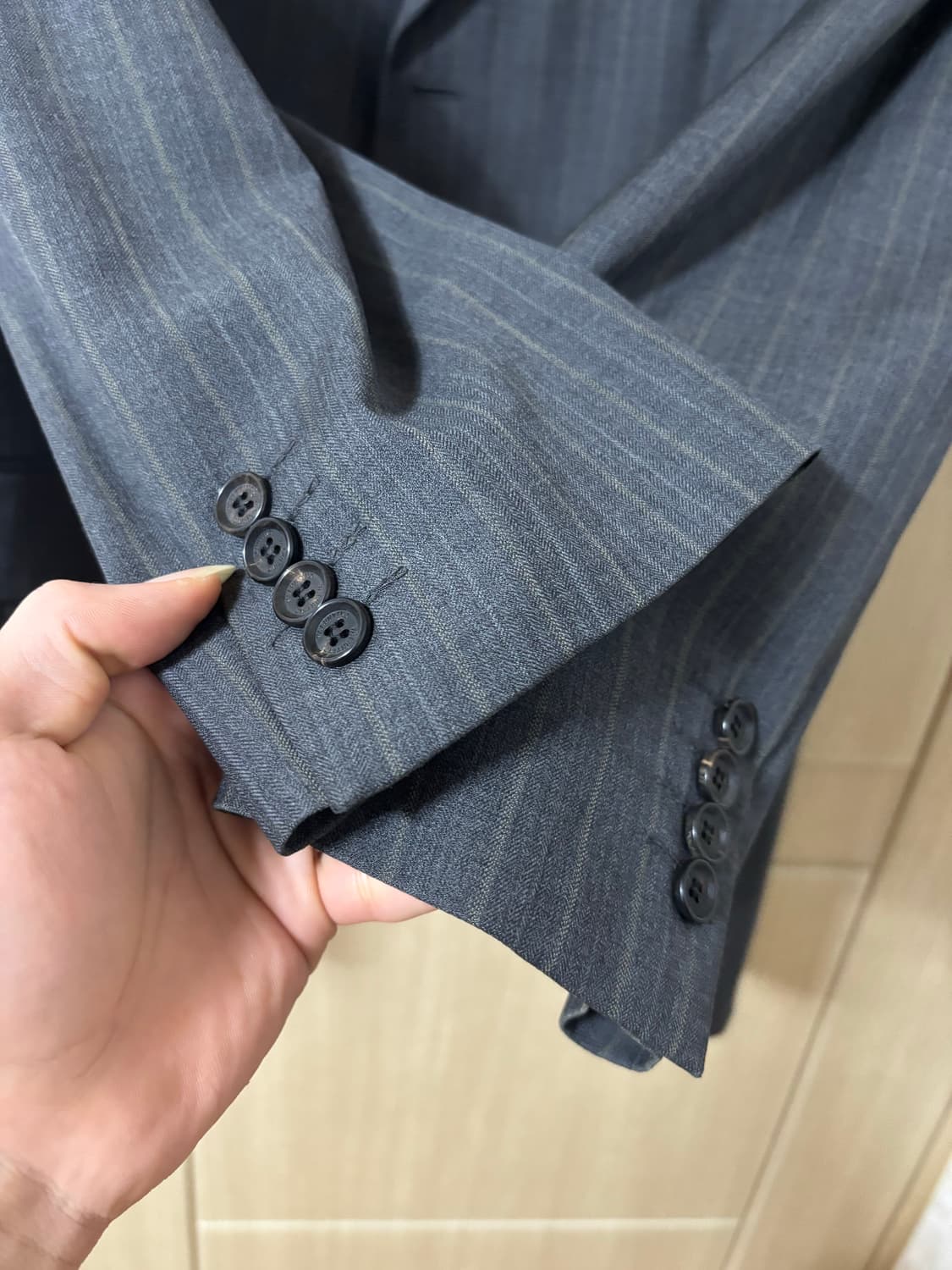 VALENTINO 발렌티노 스트라이프 정장 셋트 상품이미지5