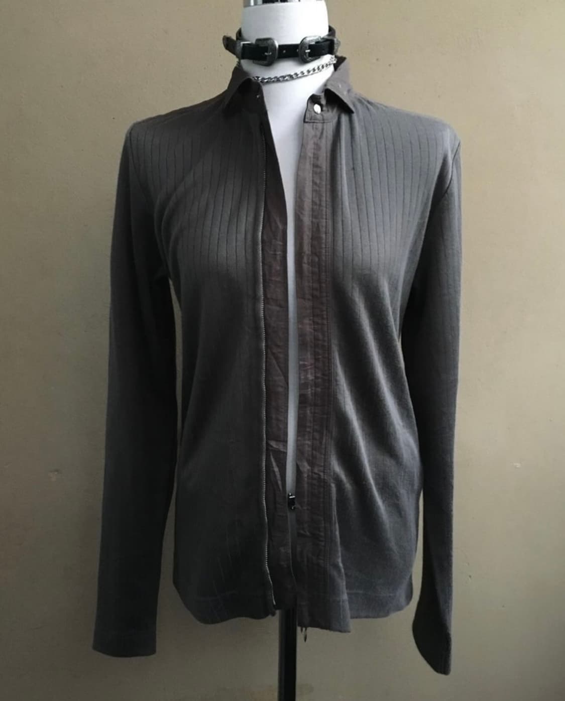 빈티지 니트집업 상품이미지3