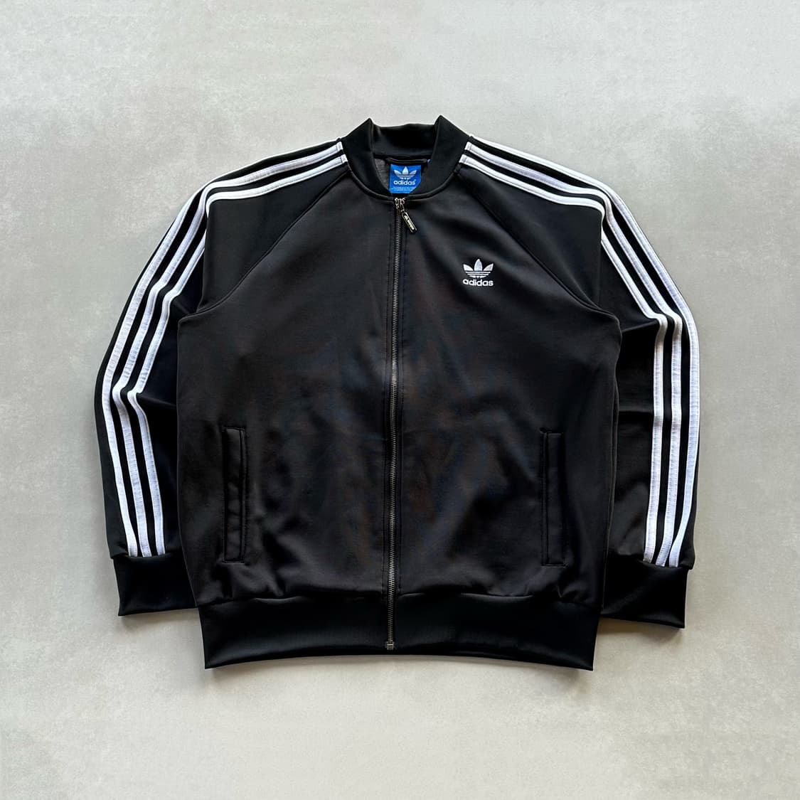 [2XL]아디다스 트레포일 블랙 트랙탑 져지 상품이미지1