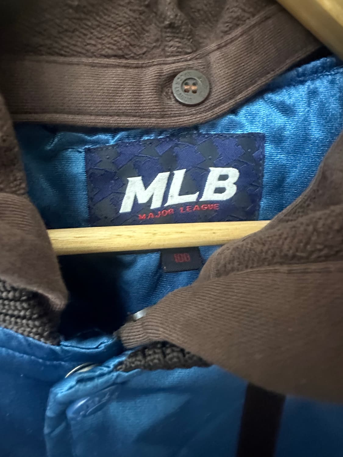 올드스쿨 Mlb 디트로이트 오버핏후드점퍼자켓 L100 상품이미지4