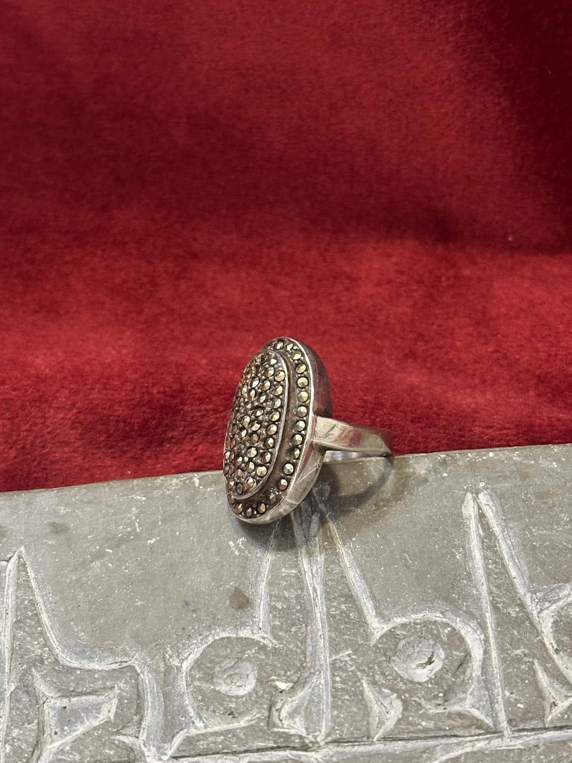 marcasite 925silver ring   상품이미지2