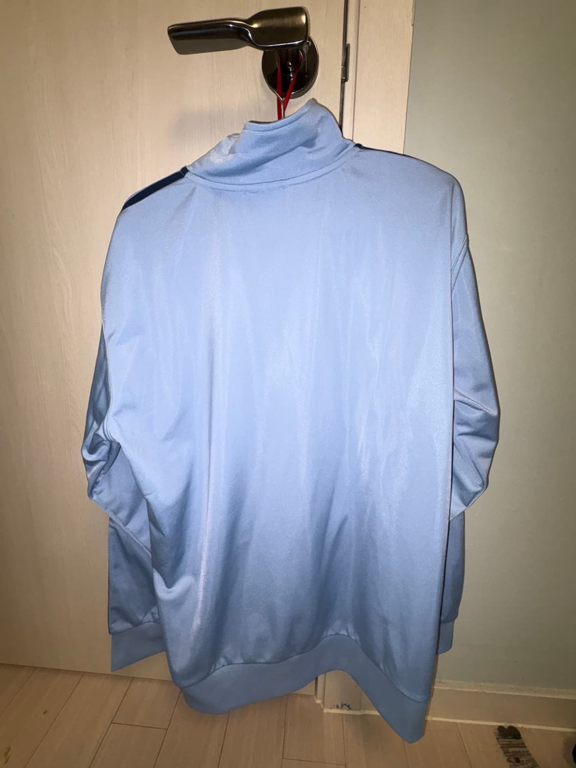 Adidas BB 트랙탑 스카이블루 XS 상품이미지4