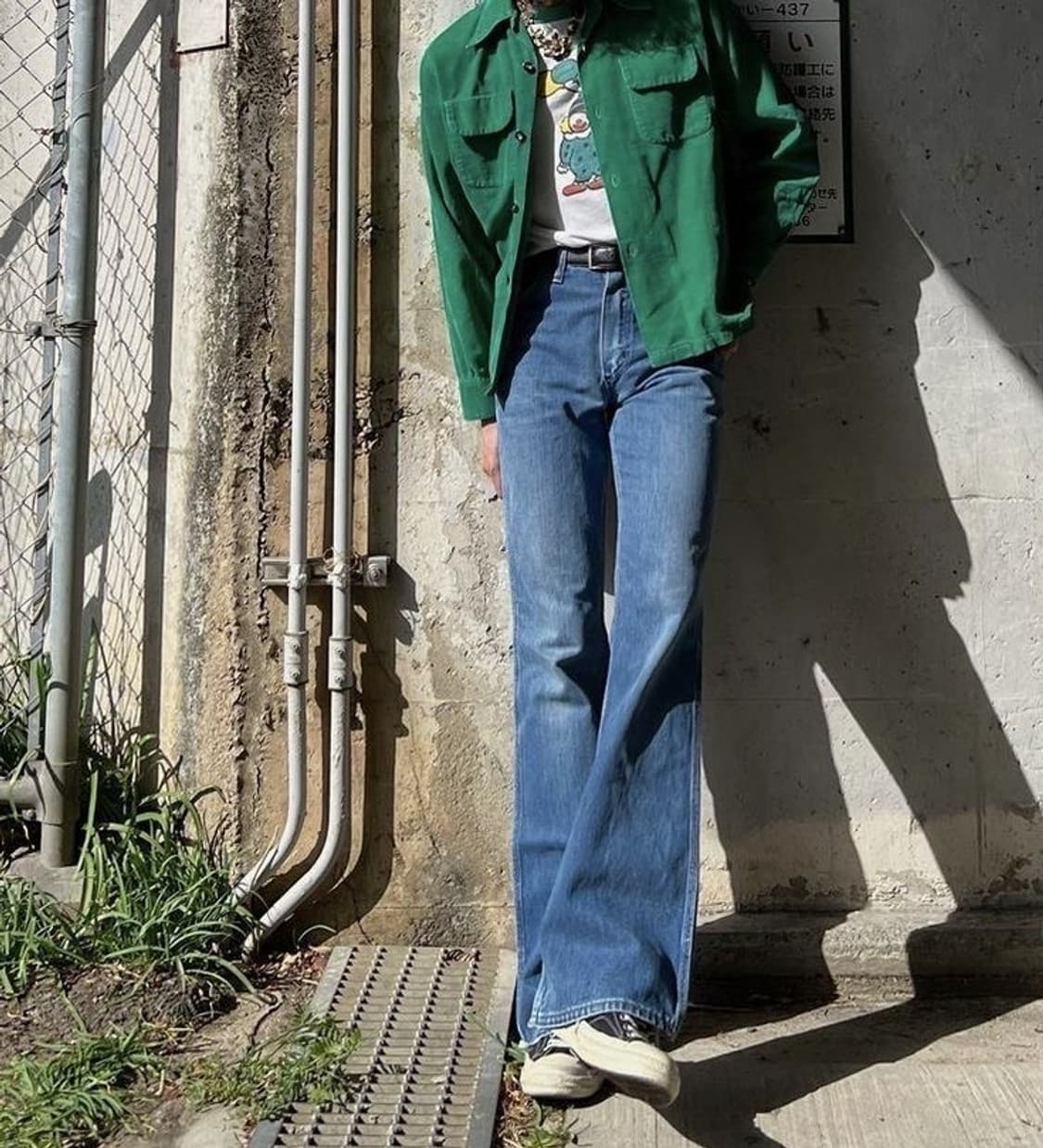 70s 빈티지 리바이스 646 부츠컷 벨바텀 오렌지탭 상품이미지9