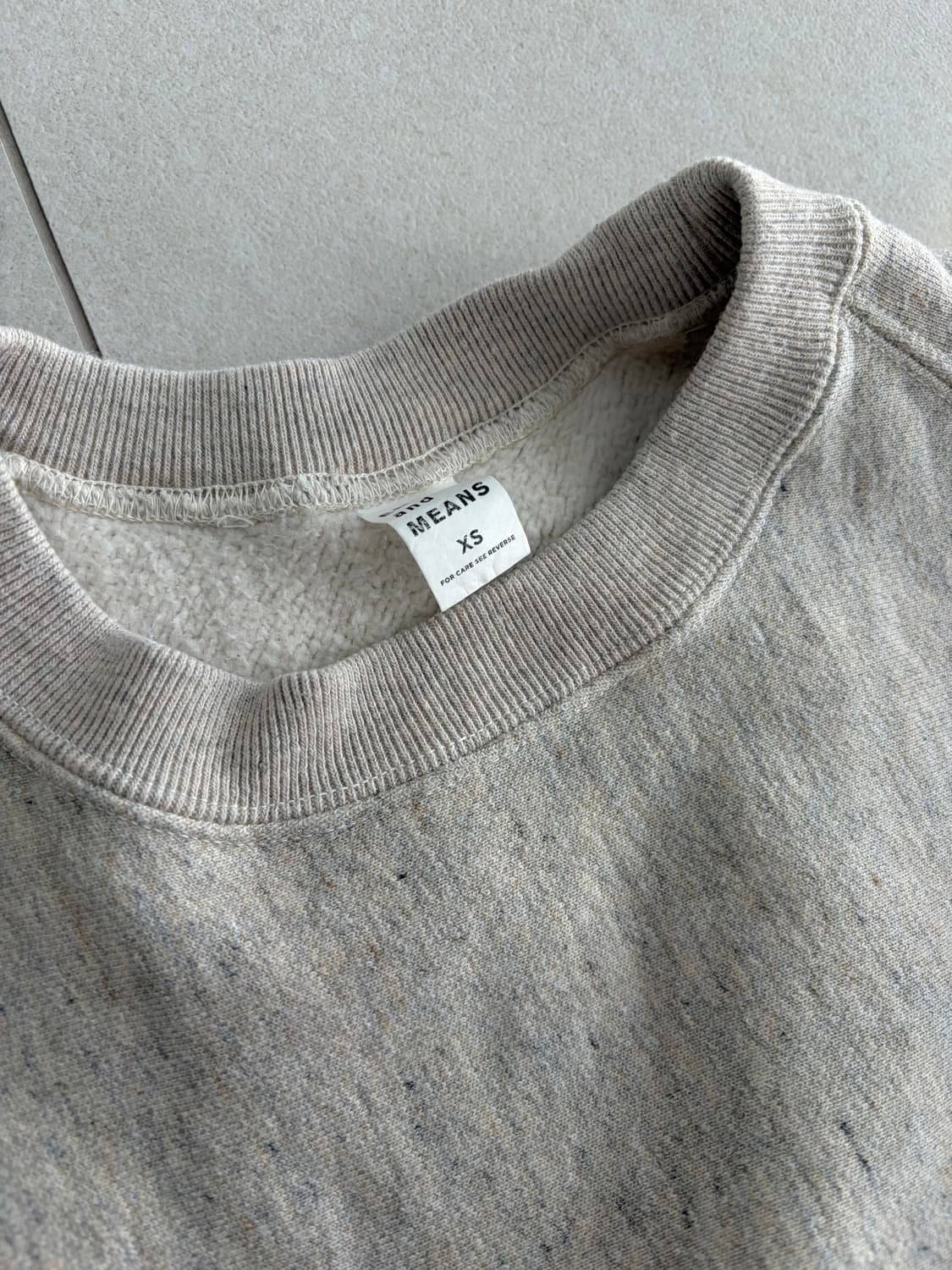 엔즈앤드민즈 크루넥 스웻 셔츠 맨투맨 상품이미지6