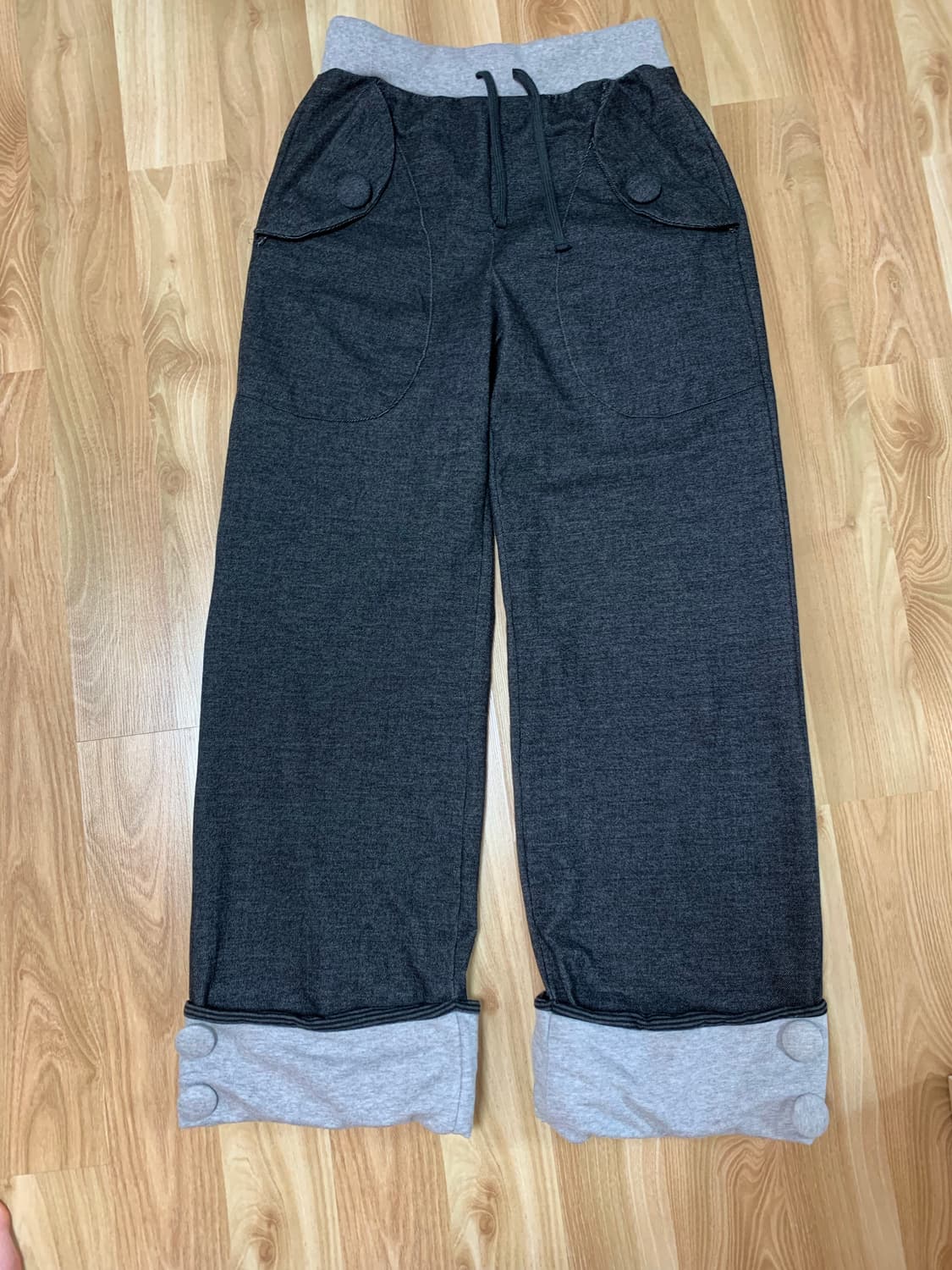 expired girl Roll-Up Button Pants  상품이미지5