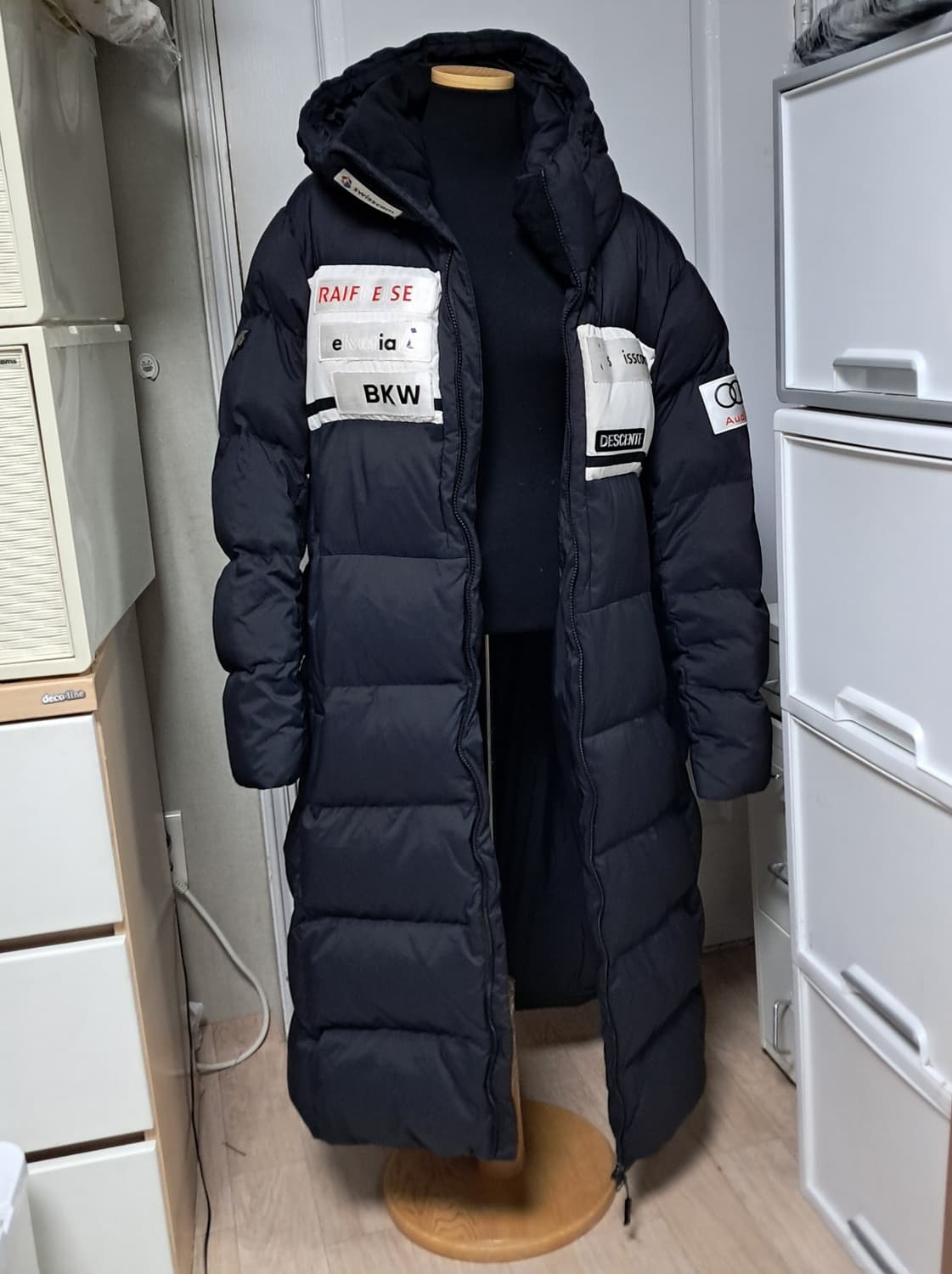 데상트 아우디 롱패딩 덕다운 100 상품이미지1