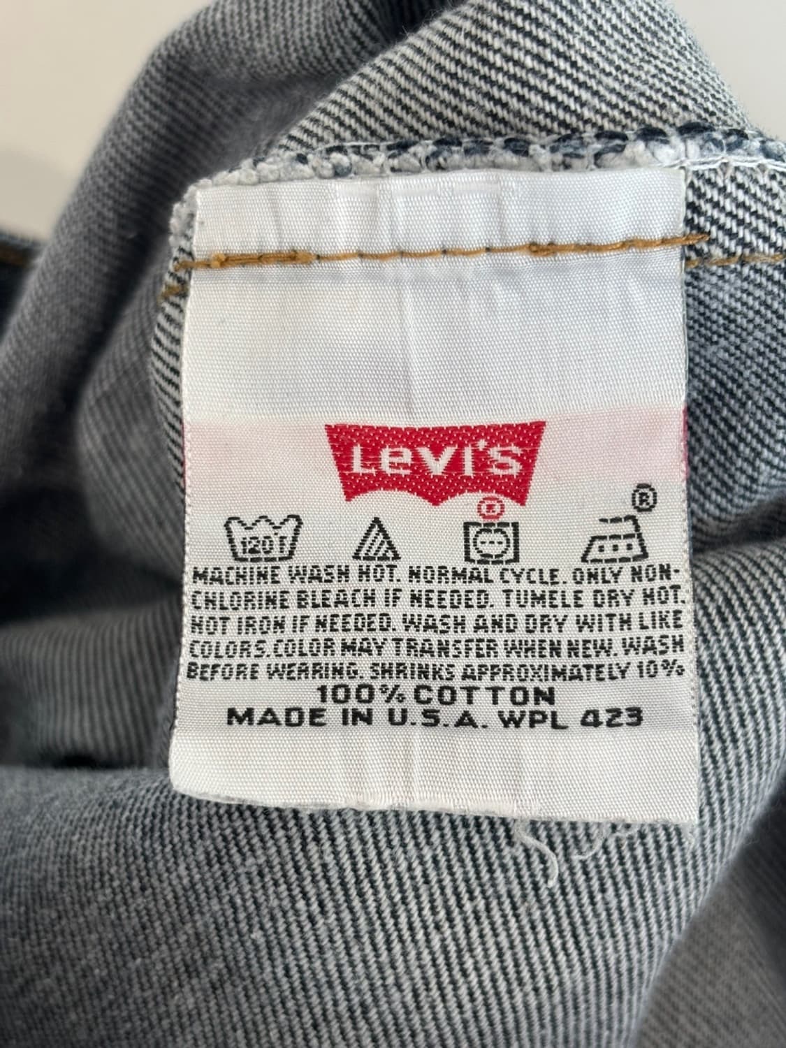 80s Levis 501 Denim Pants 상품이미지9
