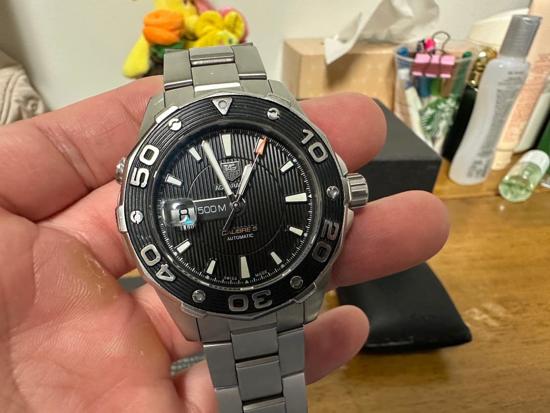 태그호이어 구형아쿠아레이서 waj2110 상품이미지3