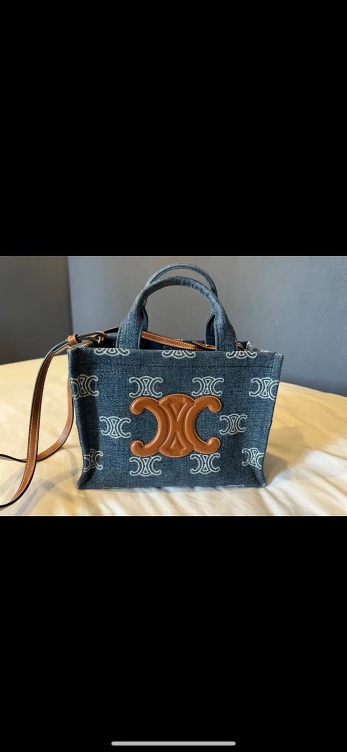 셀린느 카바스 데님 백 상품이미지1