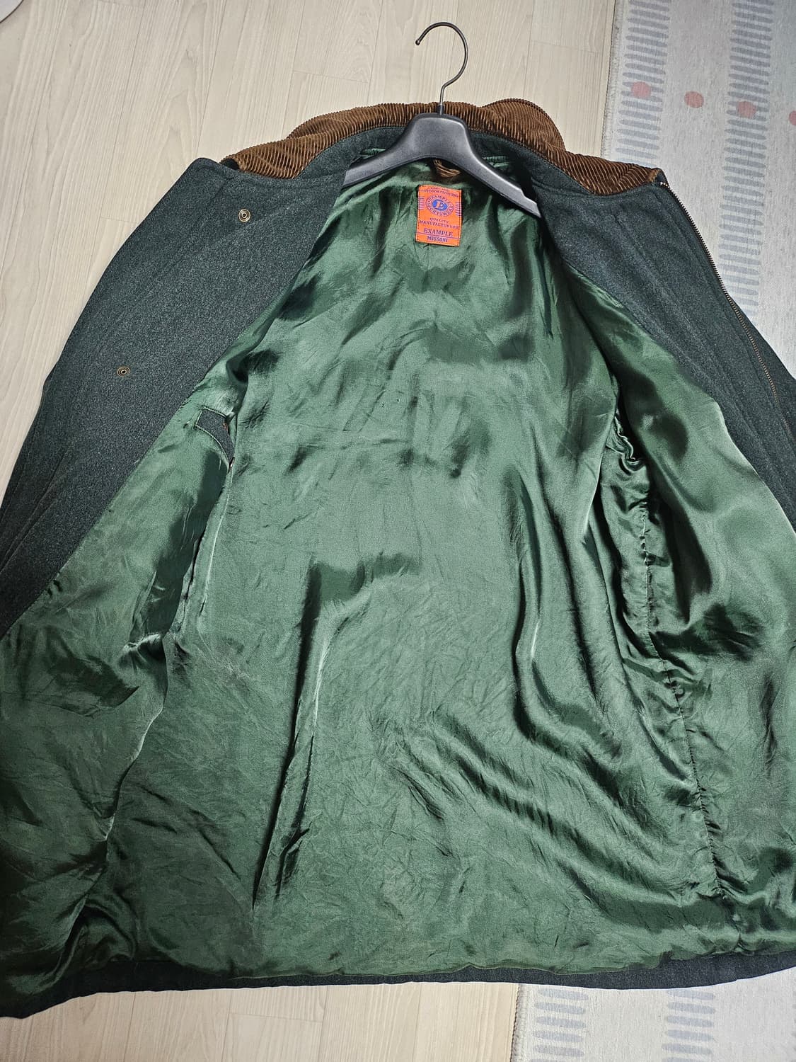 미쏘니 남성 코트 상품이미지3