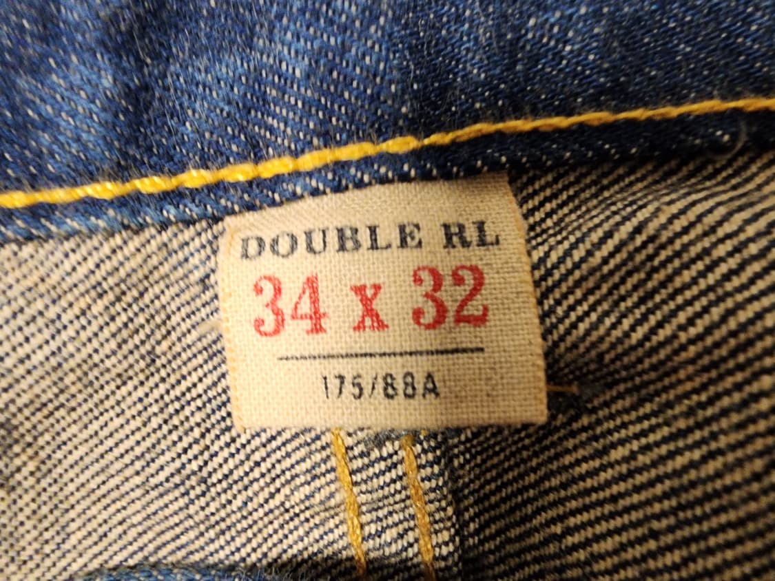 (34)더블알엘(rrl) 원스워시 스트레이트핏 셀비지 데님 상품이미지3