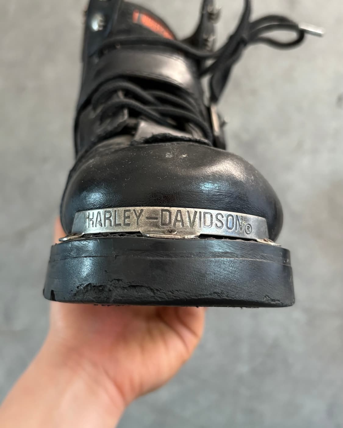 Harley Davidson 할리데이비슨 레더 브레이크 버클 부츠  상품이미지5