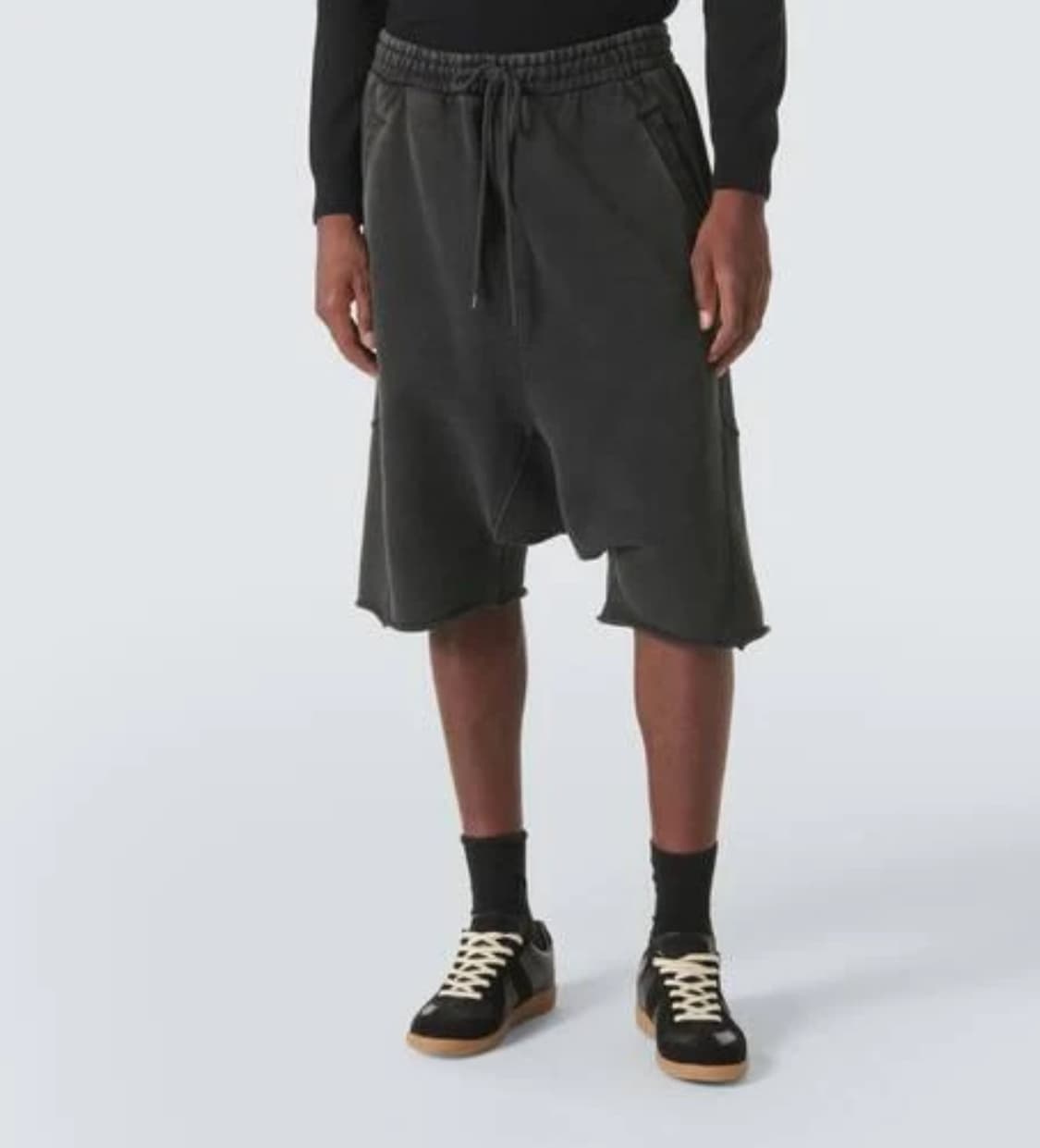 Entire studios 헤비드롭쇼츠 워시드블랙 상품이미지8