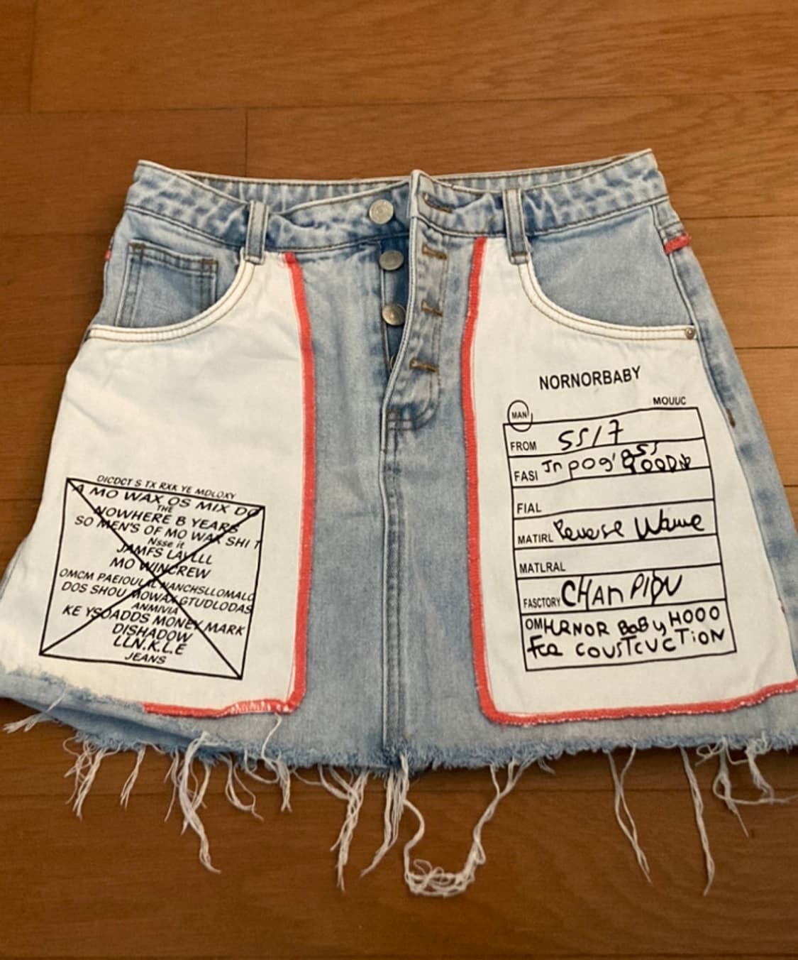 Vintage Denim skirt 상품이미지1