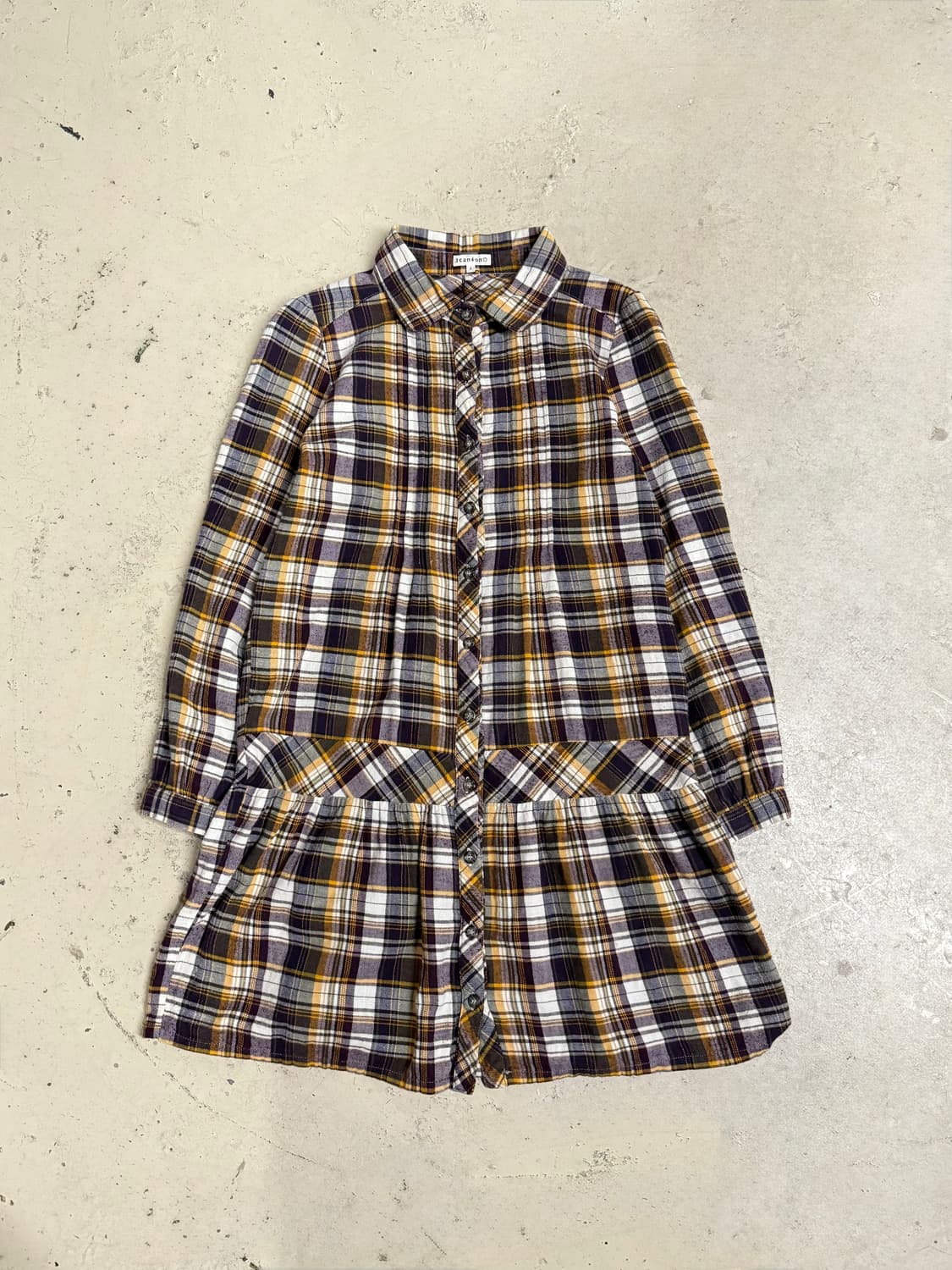 kawaii check pattern one-piece 상품이미지5