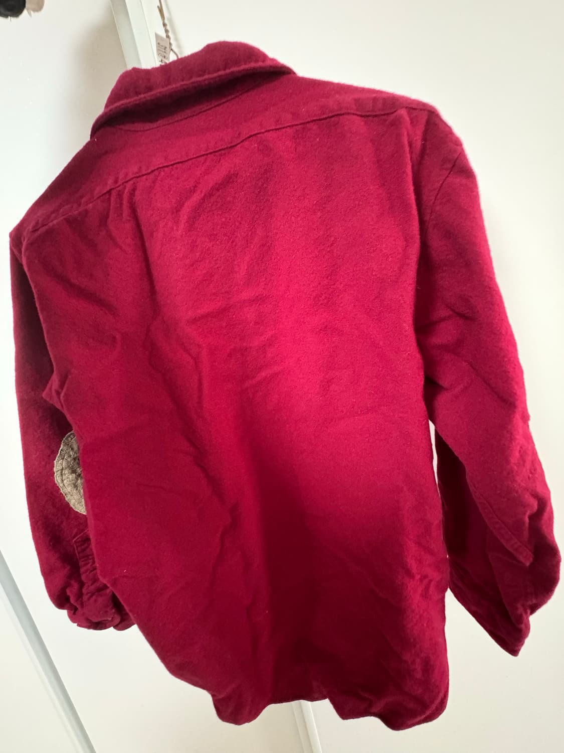 빈티지 레드 셔츠  상품이미지2