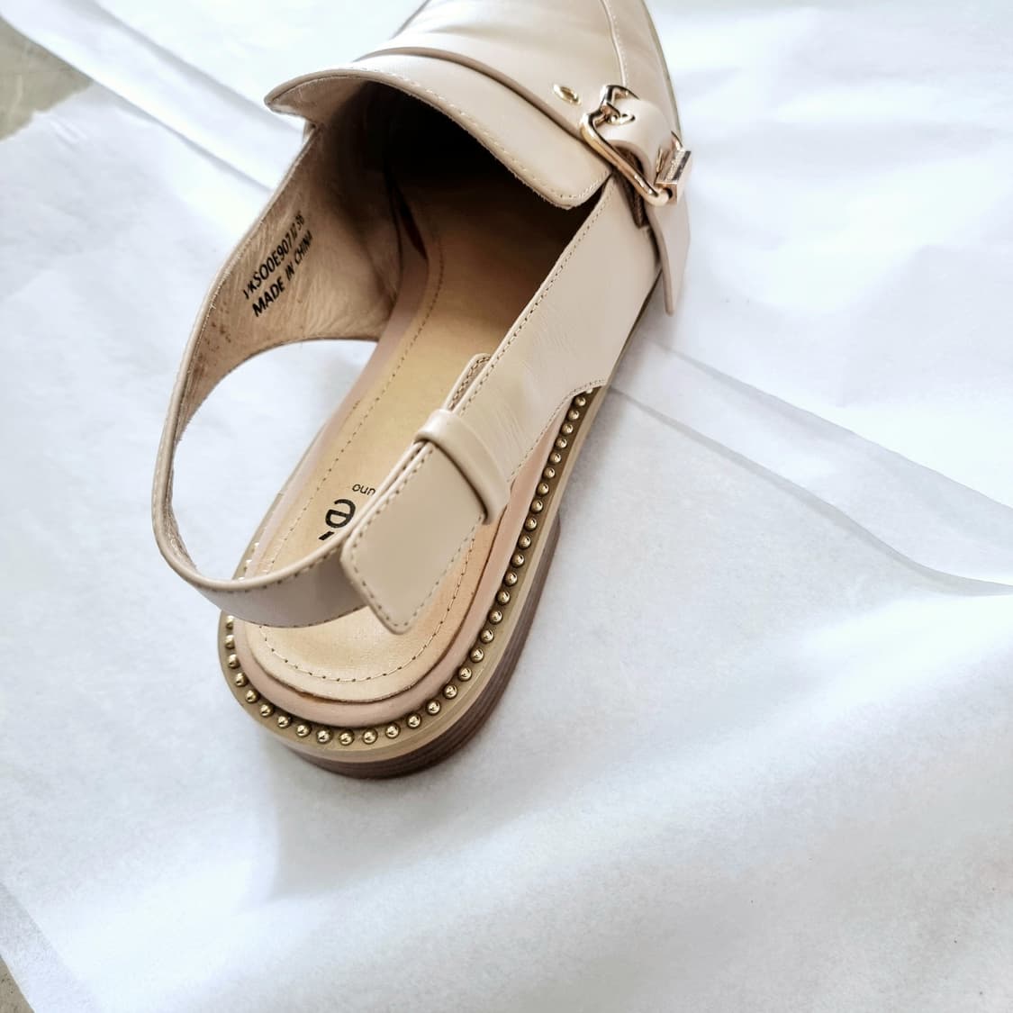 아떼 바네사브루노 가죽 샌들 레더 슈즈 신발 (230/36) 상태양호 상품이미지6