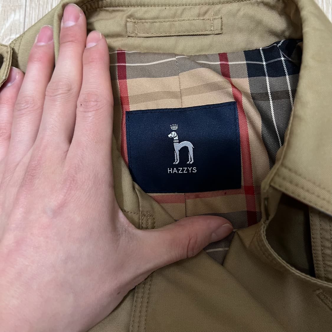 헤지스 여성 코튼 더플 트렌치코트 85-160  상품이미지4