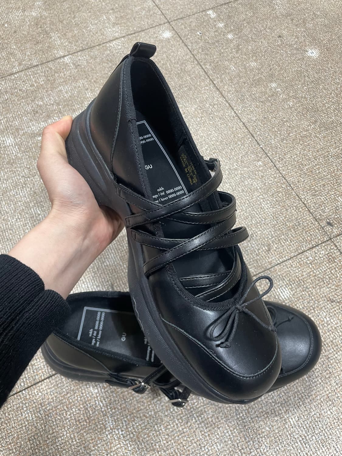 GU 여성 스니커즈 메리제인 콜라보 상품이미지5