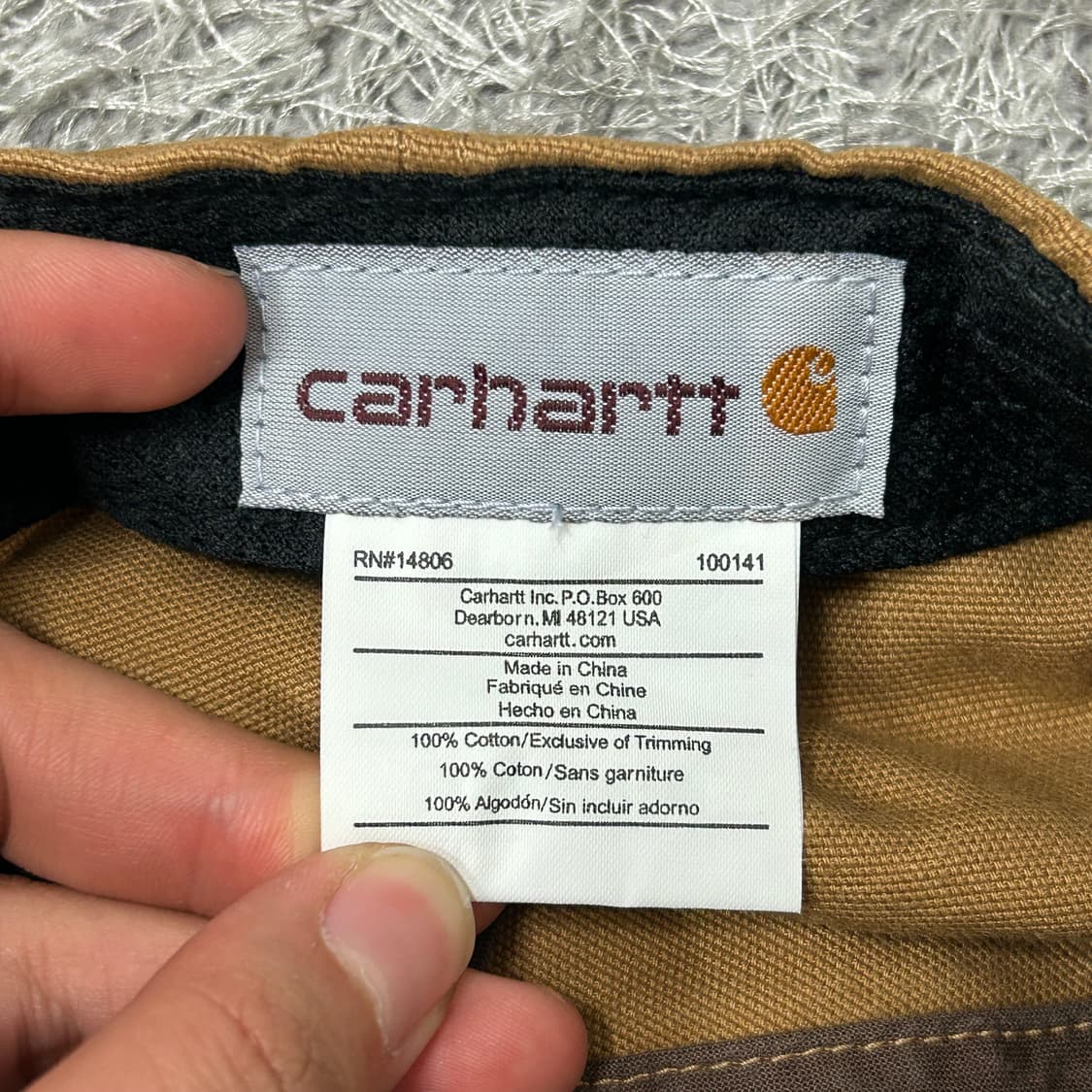 칼하트 볼캡 상품이미지3