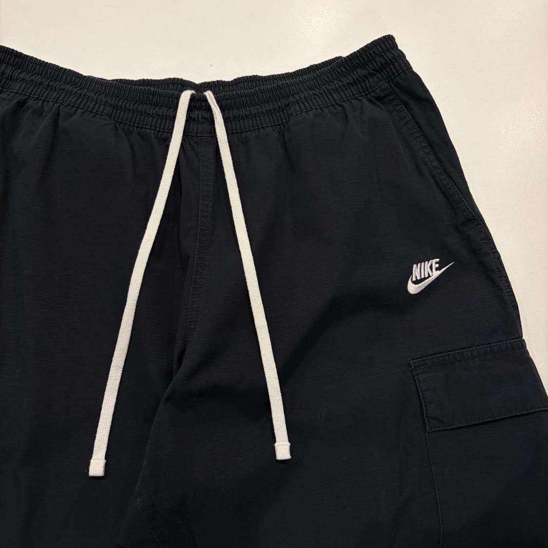 [XL] 나이키 스우시 블랙 카고 바지 C95 상품이미지3